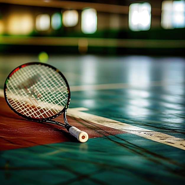 Photo background wallpaper related to badminton sports