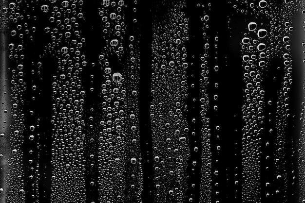 Background water drops on black glass, full photo size, overlay
layer design