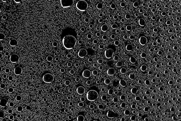 Background water drops on black glass, full photo size, overlay\
layer design