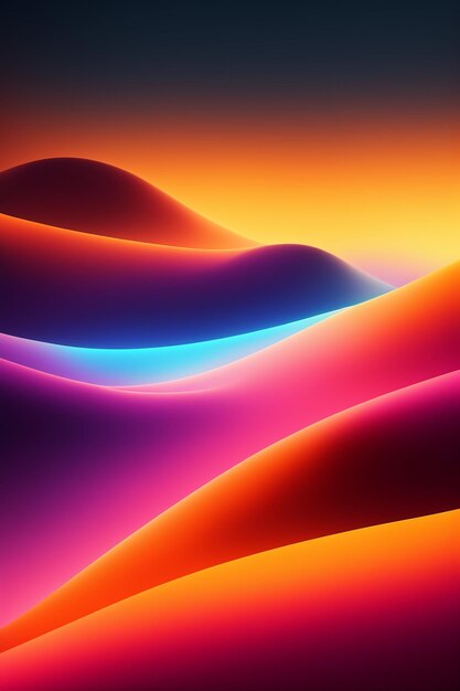 background wave coloring