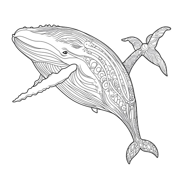 Photo background for whale