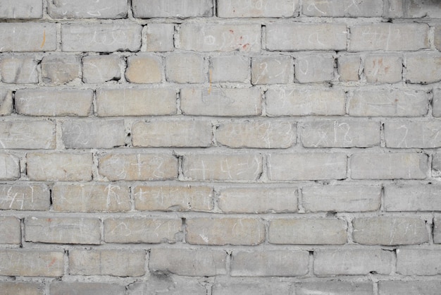 Background, white brick wall