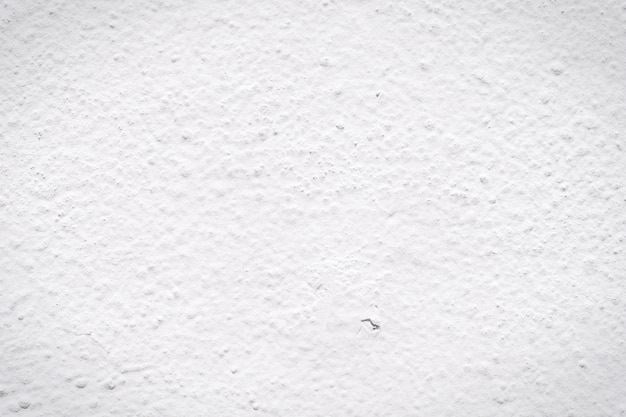 Background of a white stucco coated and painted exterior, rough cast of cement and concrete wall texture, decorative rustic coating