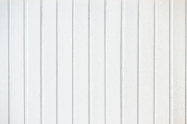 Background of white wooden boards