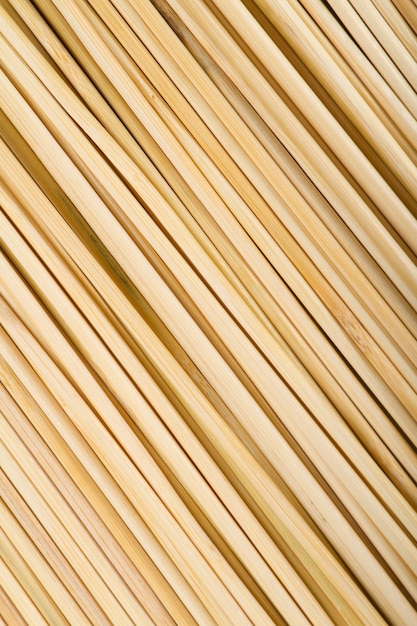 Background with bamboo stick texture top view