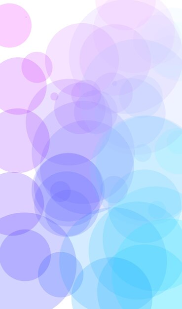 A background with a blue and pink circles