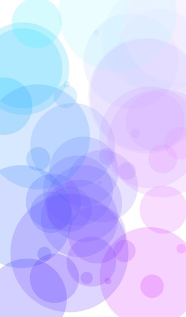 A background with a blue and pink circles.