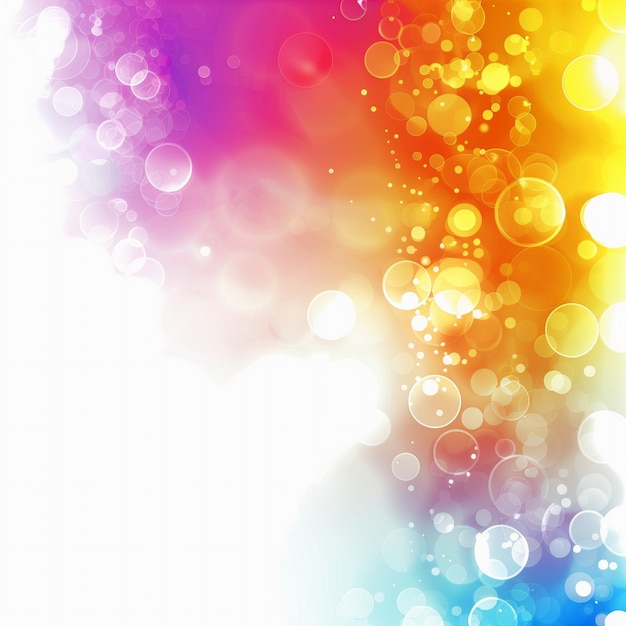 Background with bright multicolored colors and glow