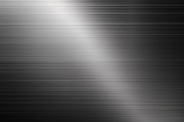 ブラッシュされた金属の質感を持つ背景