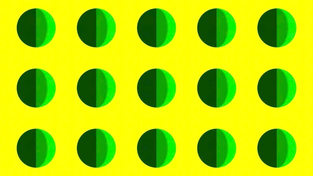 Background with colorful circles changing color motion rows of dots changing colors with transitions