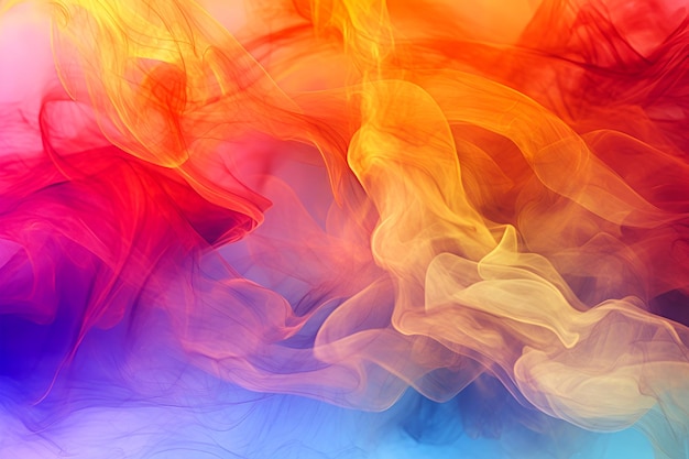Premium AI Image | Background with a colorful smoke Texture of red