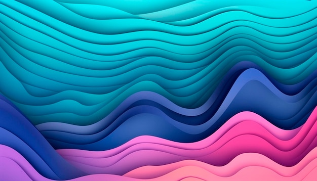 A background with colorful waves and the words'wave'on it