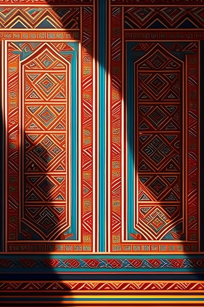 Background with egyptian patterns