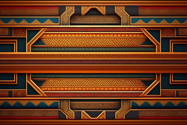 Background with egyptian patterns