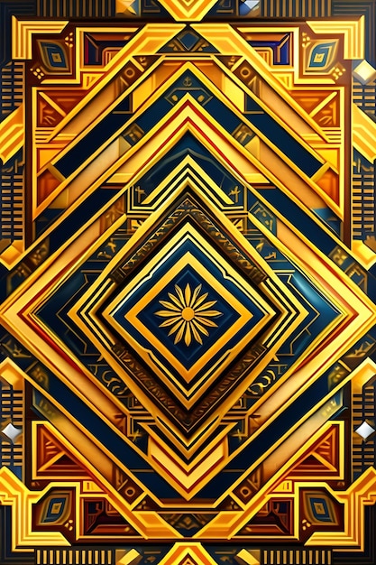 Background with Egyptian patterns