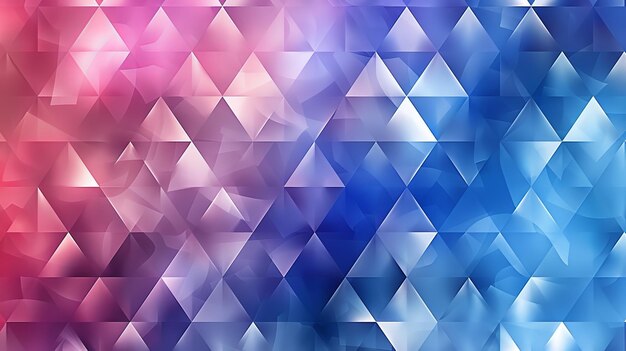 Photo background with geometric triangles design element