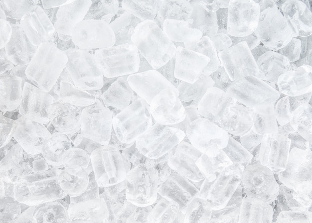 Background with ice cubes