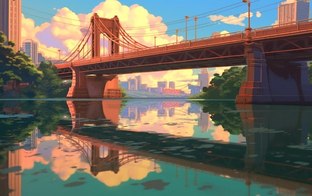 background with Makoto Shinkai