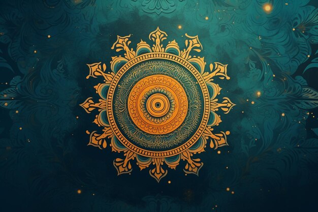 Background with mandala designs