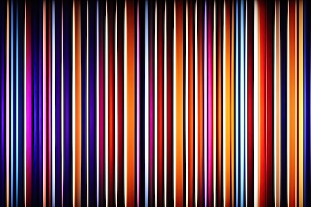 Background with multicolored stripes