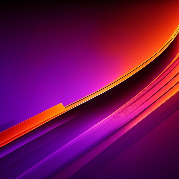 Background with orange and purple gradient background