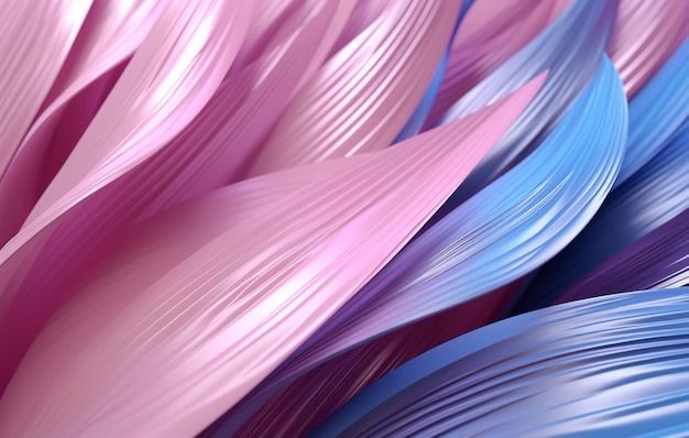 background with pink and blue petals