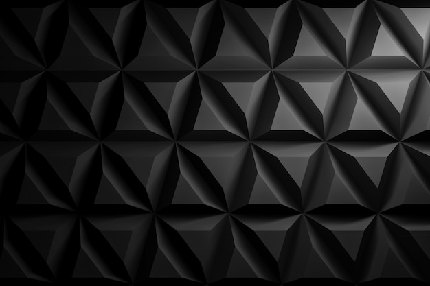 background with repeating geometric shapes in black color