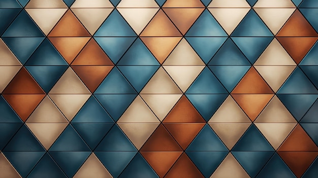 A background with rhombus shaped tiles in a diamond grid pattern