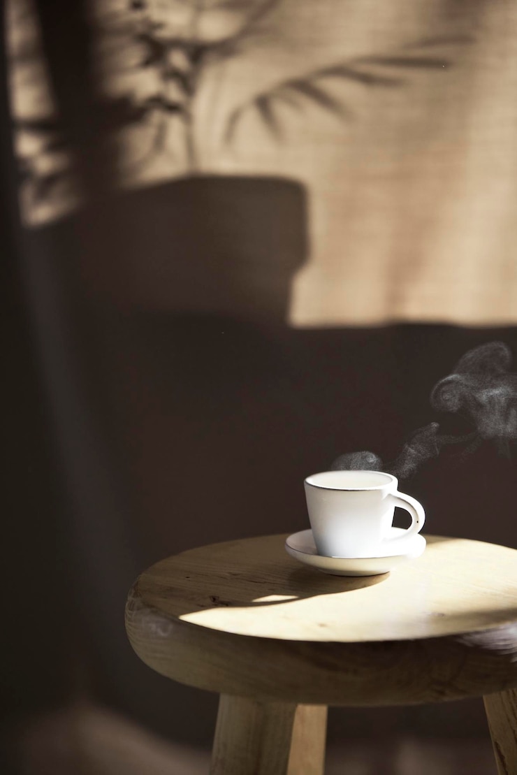 Photo background with shadows shining through a window with sunlight streaming in