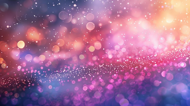 Photo background with shimmering light and glitter
