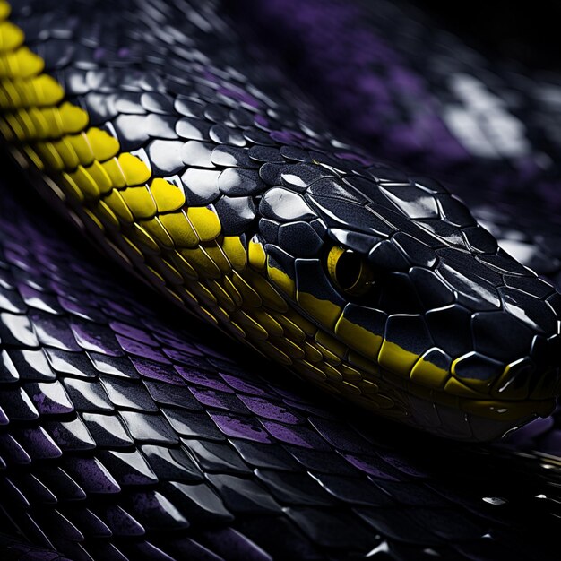 Photo background with snake texture for composition