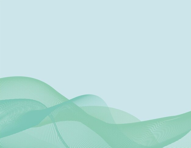 background with wavy curve vector