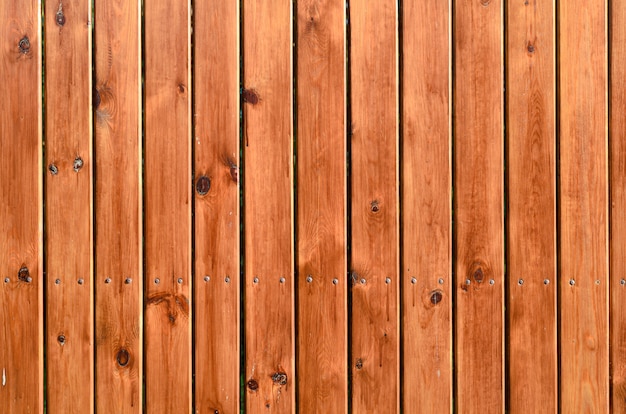 Background of wooden boards natural colors - orange and brown