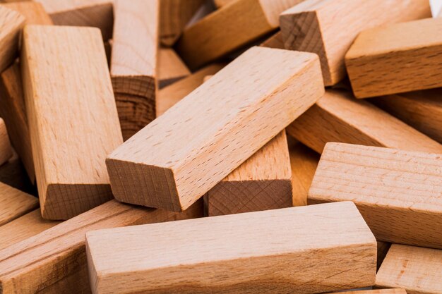 Background of wooden cubes background image