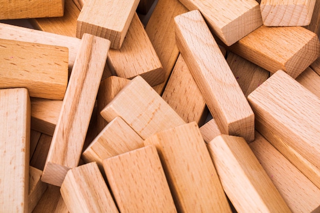 Background of wooden cubes background image