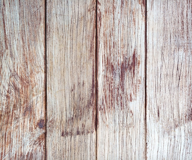 Background of wooden painted weathered plank