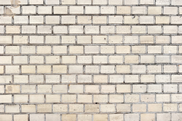 Background of yellow brick wall