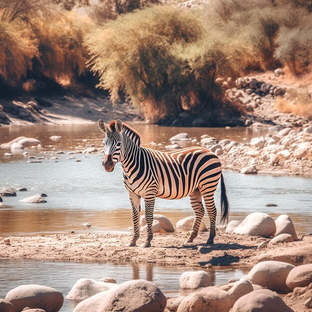 Foto sfondo per la zebra