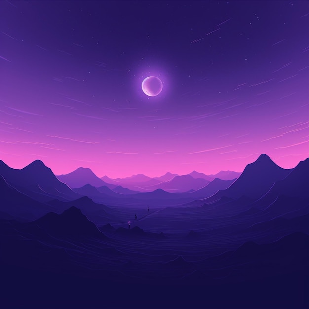 purple Minimalist wallpaper high quality 4k hdr 30698566 Stock Photo at  Vecteezy