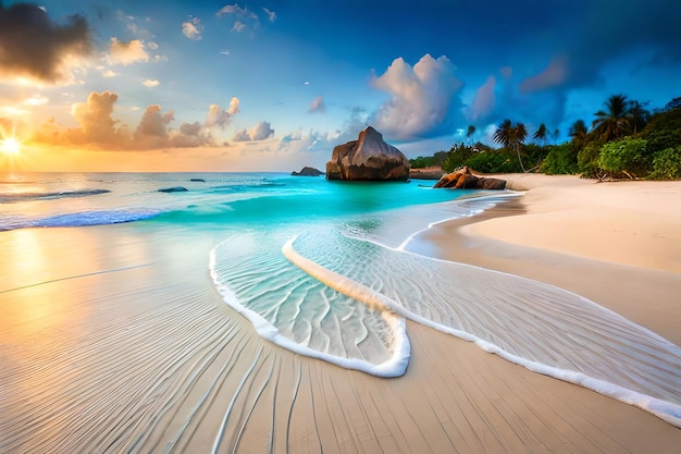 Foto sfondi delle spiagge, della costa blu e delle isole