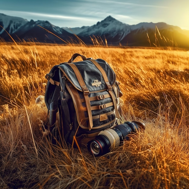 backpack for hiking in the mountain