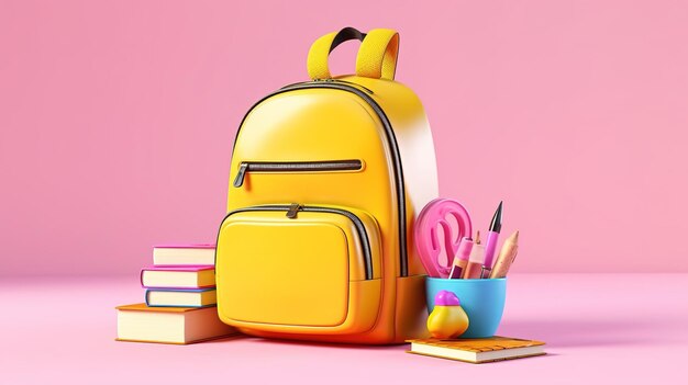 backpack illustration