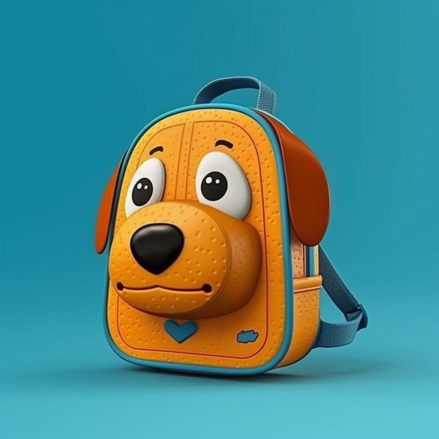 Backpack for student and traveler AI Generated