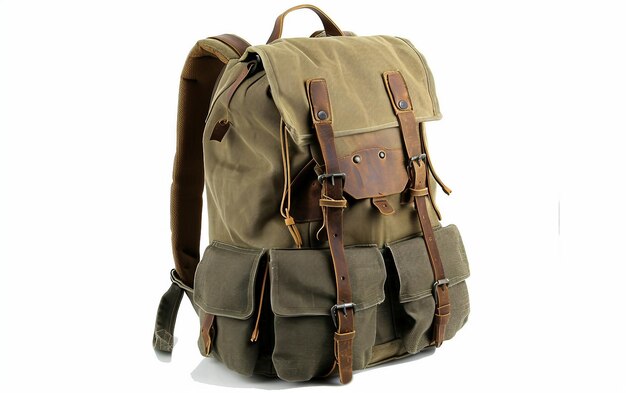 Backpack with Adjustable Straps and Multiple Pockets