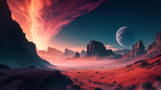 Alien space roads, 3D, The, abstract, art, artistic, atmosphere, backdrop,  background, HD phone wallpaper