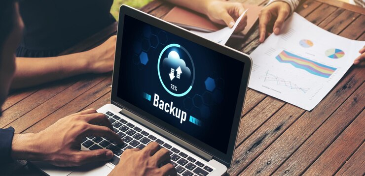 Photo backup storage data internet technology business concept snugly