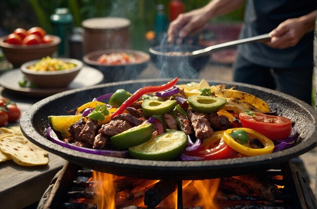 Backyard BBQ Fajitas