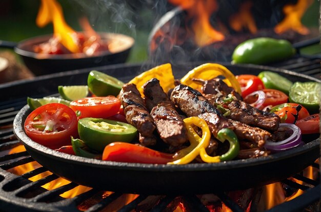 Backyard BBQ Fajitas