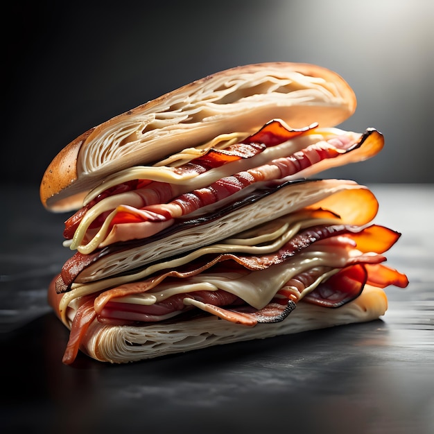 Photo bacon sandwich photo