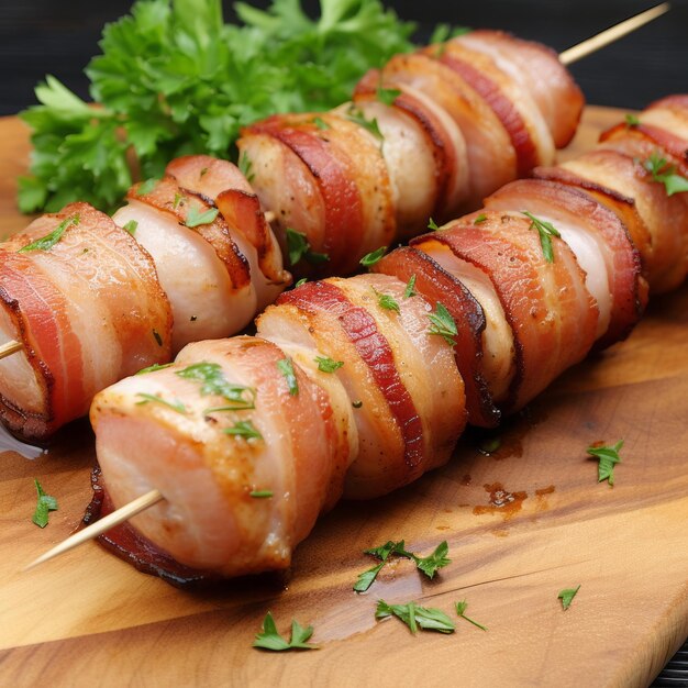 Bacon Wrapped Dates